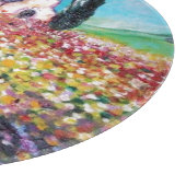 Planche À Découper FLORE EN TOSCANE/ Champs, Pépites et tournesols (Coin)