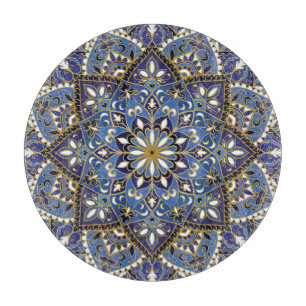 Planche À Découper Flore orientale : Tapis Vintage