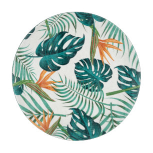 Planche À Découper Flore tropicale : Flore Design sans joint