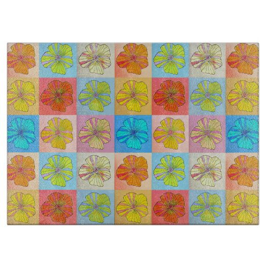Planche à découper "Flower Box" (Devant)