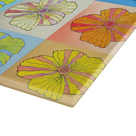 Planche À Découper "Flower Box" Cutting Board (Coin)