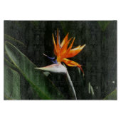 Planche À Découper Flower tropical orange paradise (Devant)