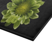 Planche À Découper Flowers | Green Chrysanthemum (Coin)
