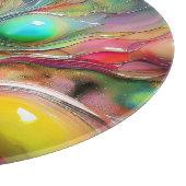 Planche À Découper Fluide, Glosseuse, Bulles (Coin)