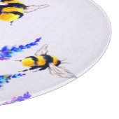 Planche À Découper Flying Bees and Flowers Cutting Board Spring (Coin)
