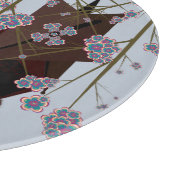 Planche À Découper Flying Fox Sky Blue Round Glass Cutboard (Coin)