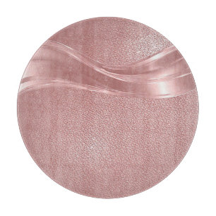 Planche À Découper Fond élégant rose scintillant avec vague métalliqu