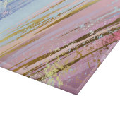 Planche À Découper Fond rose texturé (Coin)