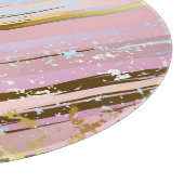 Planche À Découper Fond rose texturé (Coin)