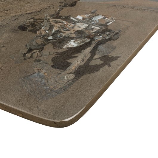 Planche À Découper Forage Mars Curiosity Red Martian Paysage (Coin)
