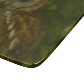 Planche À Découper Forest Sentinel - Tawny Owl Wildlife Art (Coin)