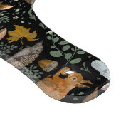 Planche À Découper Forêt d'automne Animaux d'automne et champignons (Coin)