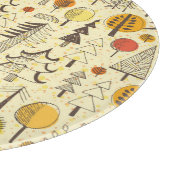 Planche À Découper Forêt d'automne : Motif graphique transparent. (Coin)