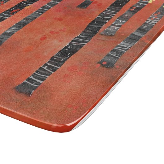 Planche À Découper Forêt de Birch Tree (Coin)