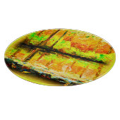 Planche À Découper "Forêt de marais vibrante" Joli tableau. Acheter m (Coin)