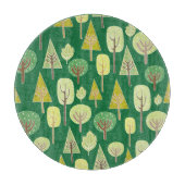 Planche À Découper Forêt d'été : Conception inspirée par la nature (Devant)