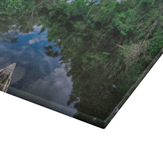 Planche À Découper Forêt | Forêt de la jungle péruvienne (Coin)