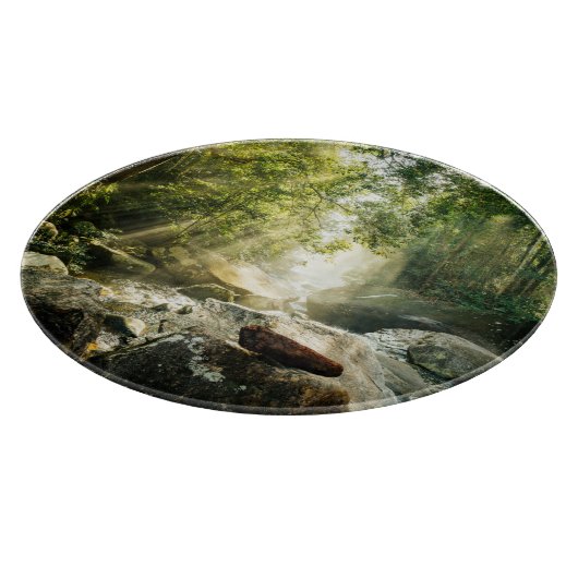 Planche À Découper Forêt | Forêt tropicale de la Jungle (Coin)