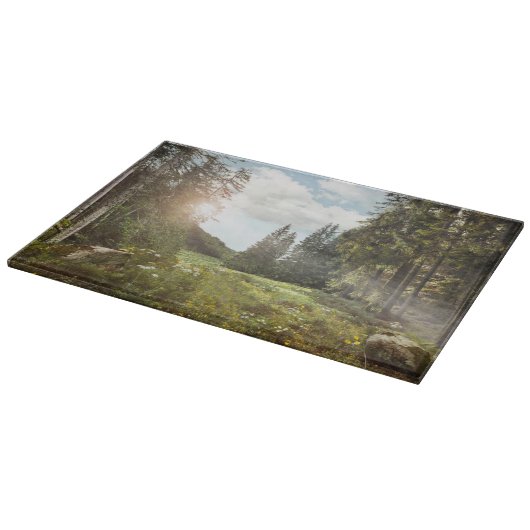 Planche À Découper Forêt | Sun Peeking Thru (Coin)