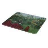 Planche À Découper Forêt tropicale avec Singes et Serpent (Rousseau) (Coin)