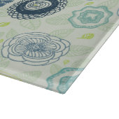 Planche À Découper Forme florale élégante avec fleurs mignonnes (Coin)