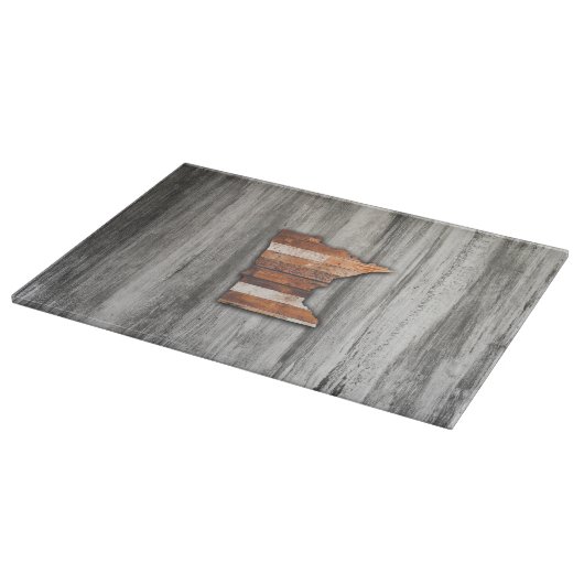 Planche À Découper Forme rustique du Minnesota (Coin)
