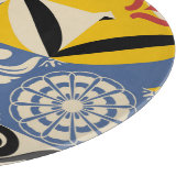 Planche À Découper Formes géométriques rétro : azulejos. (Coin)