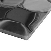 Planche À Découper Formes gris clair et arrondies foncées. (Coin)