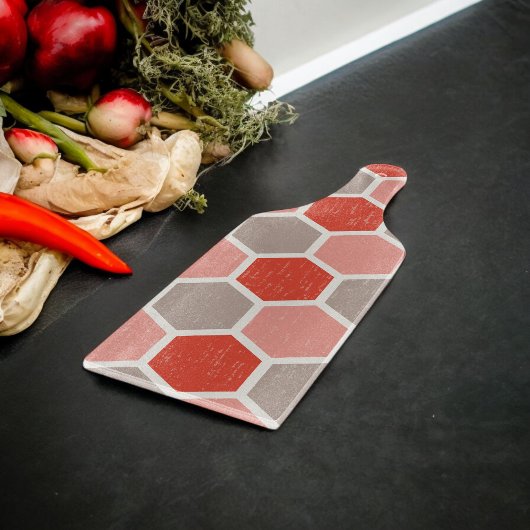 Planche À Découper Formes Hexagones géométriques