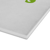 Planche À Découper Formule moléculaire de l'isothiocyanate de Wasabi  (Coin)