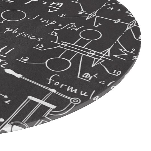 Planche À Découper Formules scientifiques : Patte de calcul du tablea (Coin)