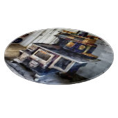 Planche À Découper Fourneau de charbon dans la cuisine (Coin)