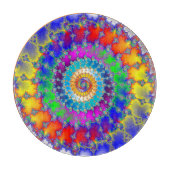 Planche À Découper Fractale psychédélique (Devant)