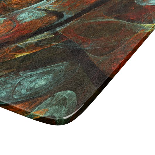 Planche À Découper Fractionner l'art Abstrait (Coin)