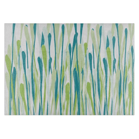 Planche à découper fraîche géniale d'herbes (Devant)