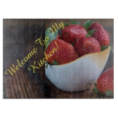 Planche À Découper Fraise rouge (Devant)