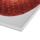 Planche À Découper Fraises anciennes, plants de fraises dans une ferm (Coin)