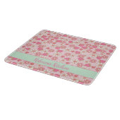 Planche À Découper Fraises de printemps doux Personnalisées (Coin)