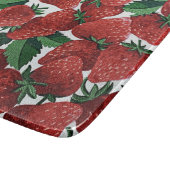 Planche À Découper Fraises et crème (Coin)