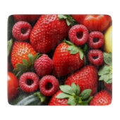 Planche À Découper Fraises et framboises (Devant)