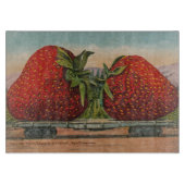 Planche À Découper Fraises Géant Antique Fruit Amusement (Devant)
