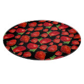 Planche À Découper Fraises rouges délicieuses, (Coin)