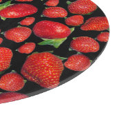 Planche À Découper Fraises rouges délicieuses, (Coin)