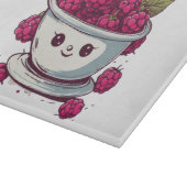 PLANCHE À DÉCOUPER FRAMBOISE MIGNONNE (Coin)