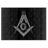 Planche À Découper Franc-maçon (noir) (Devant)