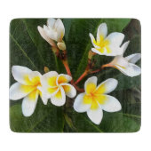 Planche À Découper Frangipani Blossom Cluster Style Artistique (Devant)
