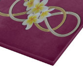 Planche À Découper Frangipani double infinité BiColor (Coin)
