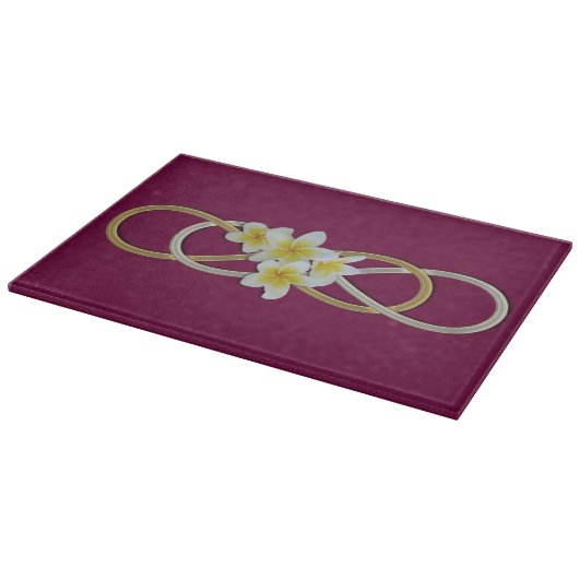 Planche À Découper Frangipani double infinité BiColor (Coin)
