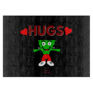 Planche À Découper FrankenFromage Poignée de coupe 27,9 cm x 20,3 cm