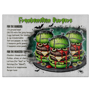 Planche À Découper Frankenstein Burgers
